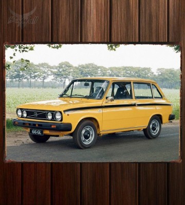 Металлическая табличка Volvo 66 GL Kombi